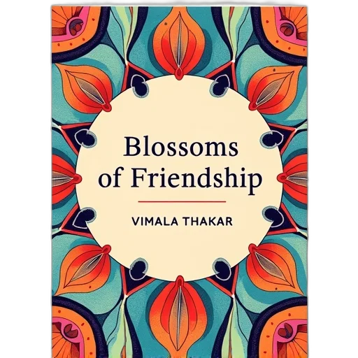 cover, book, blossoms, friendship transparent PNG cut-out