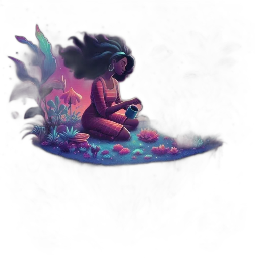 creature, hair, dragon, mask transparent PNG cut-out
