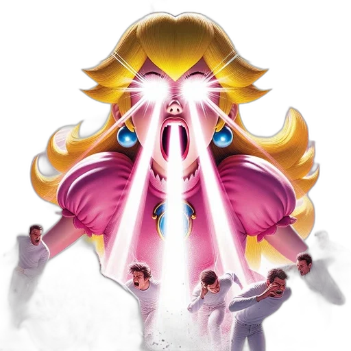 staff, concept art, pixel art, vaporwave transparent PNG cut-out