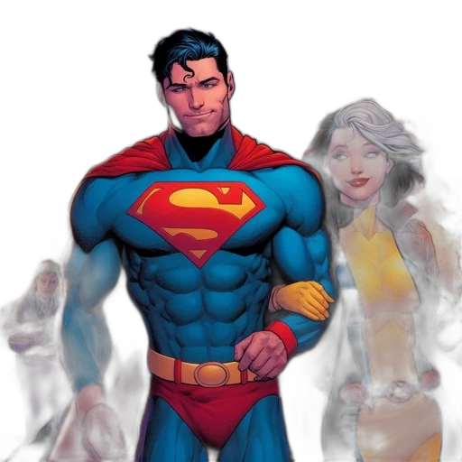 comic book art, concept art, two, iconic transparent PNG cut-out