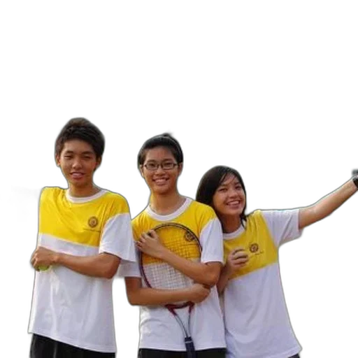 staff, three, young, people transparent PNG cut-out