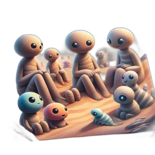 robot, creature, concept art, fantasy art transparent PNG cut-out