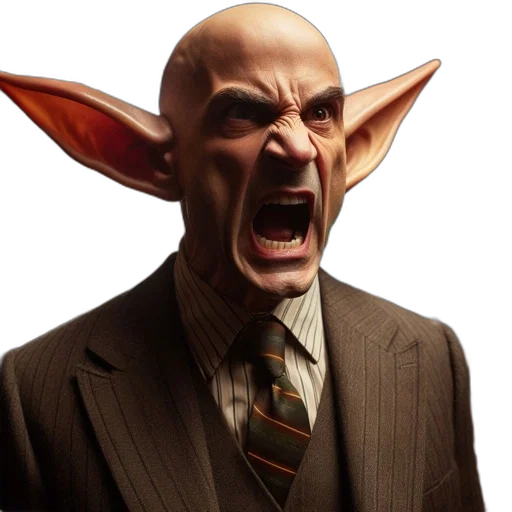 staff, face, mask, creature transparent PNG cut-out