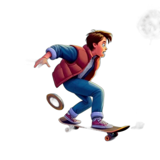 jacket, concept art, 3d render, cartoon transparent PNG cut-out