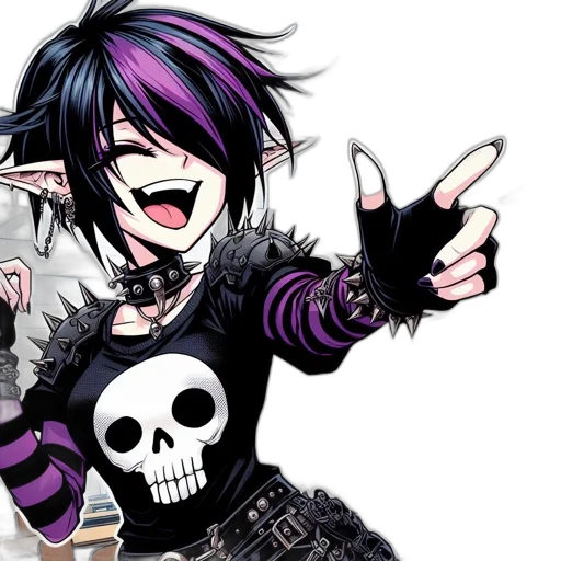 jacket, weapon, cartoon, anime transparent PNG cut-out