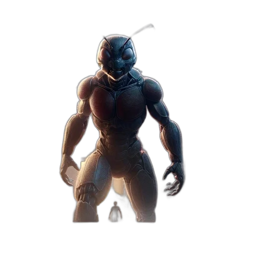 mask, creature, robot, staff transparent PNG cut-out