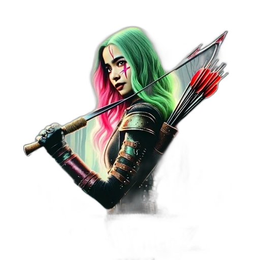 sword, weapon, staff, fantasy art transparent PNG cut-out