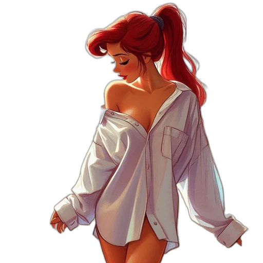 dress, jacket, concept art, oil painting transparent PNG cut-out