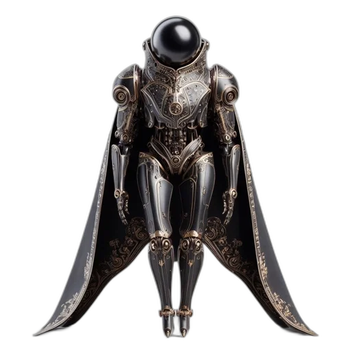 robot, sword, jewelry, concept art transparent PNG cut-out