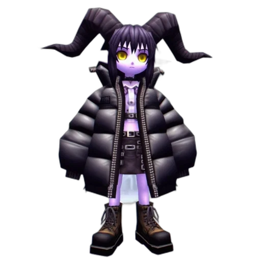 jacket, staff, creature, animal transparent PNG cut-out