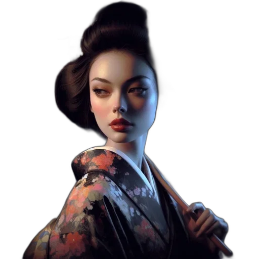 staff, face, mask, fantasy art transparent PNG cut-out