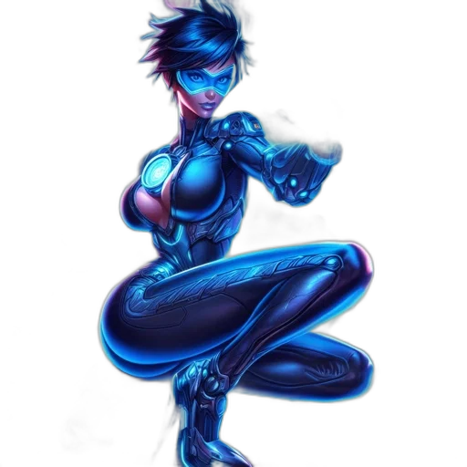 robot, comic book art, concept art, cyberpunk transparent PNG cut-out