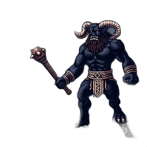 creature, staff, mask, concept art transparent PNG cut-out