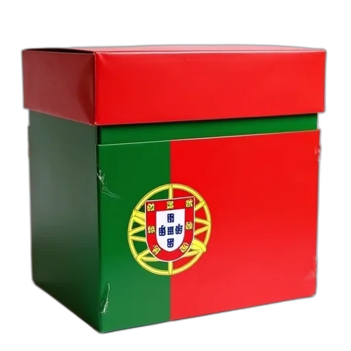 furniture, red, box, green transparent PNG cut-out