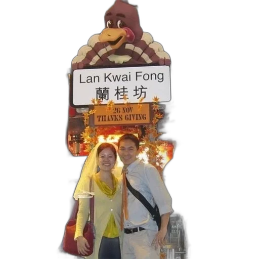 staff, couple, stands, front transparent PNG cut-out