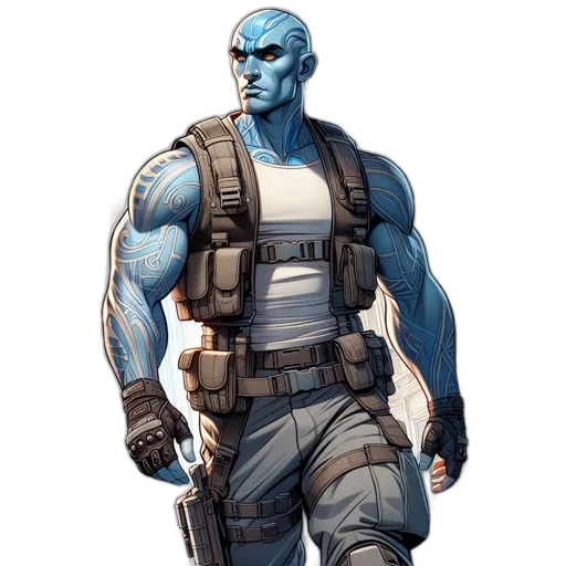 staff, concept art, comic book art, fantasy art transparent PNG cut-out