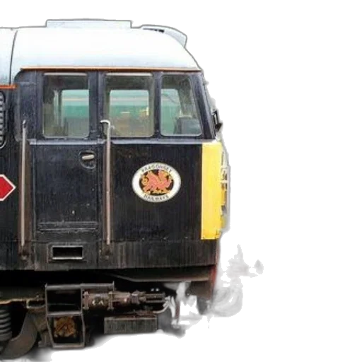 black, train, yellow, front transparent PNG cut-out