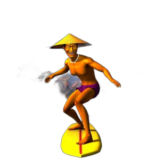 umbrella, hat, staff, robot transparent PNG cut-out