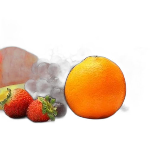 food, photorealistic, 3d render, vibrant transparent PNG cut-out