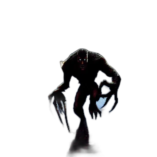 creature, robot, mask, staff transparent PNG cut-out