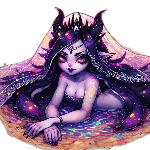 creature, crown, mask, dragon transparent PNG cut-out