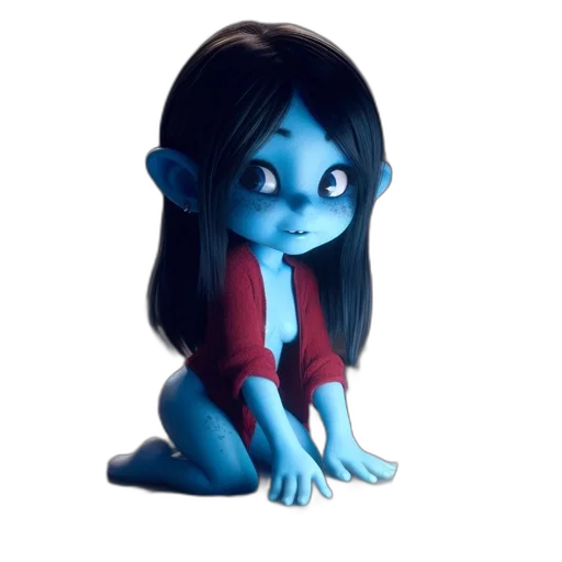 creature, staff, face, concept art transparent PNG cut-out