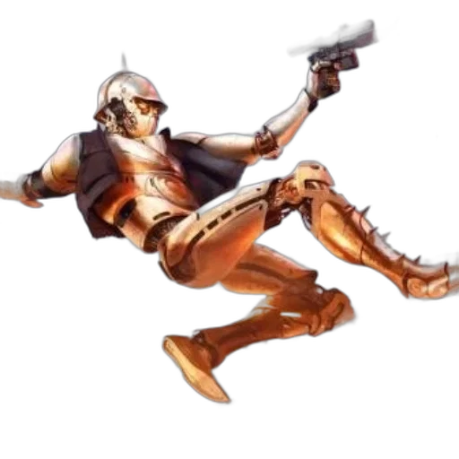 robot, weapon, staff, concept art transparent PNG cut-out