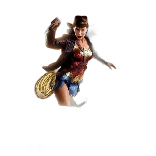 comic book art, concept art, 3d render, pixel art transparent PNG cut-out