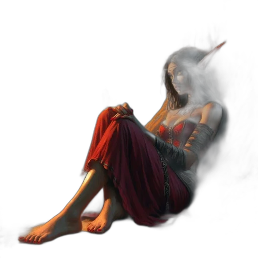 mask, dress, concept art, fantasy art transparent PNG cut-out