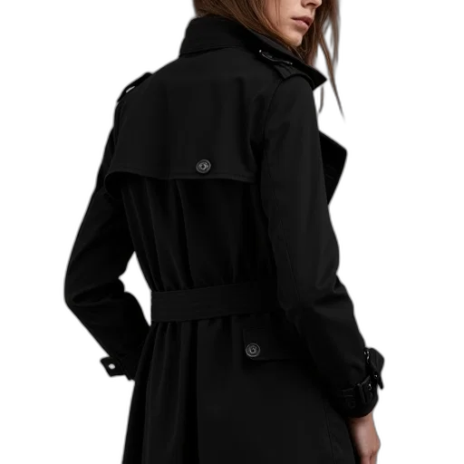 jacket, dress, staff, photorealistic transparent PNG cut-out