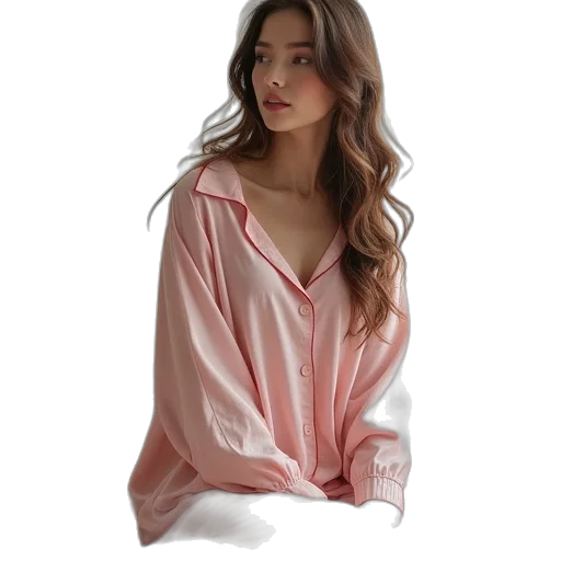dress, jacket, face, photorealistic transparent PNG cut-out