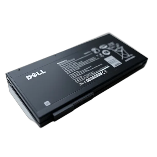 3d render, laptop, battery, dell transparent PNG cut-out