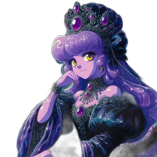 crown, dress, dragon, concept art transparent PNG cut-out