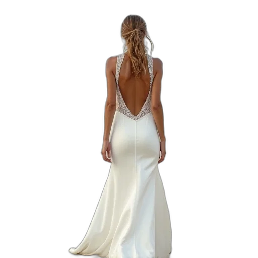 dress, model, walks, boardwalk transparent PNG cut-out