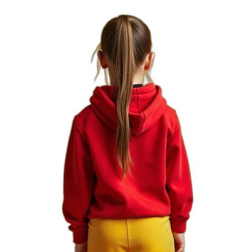 jacket, hair, dress, staff transparent PNG cut-out