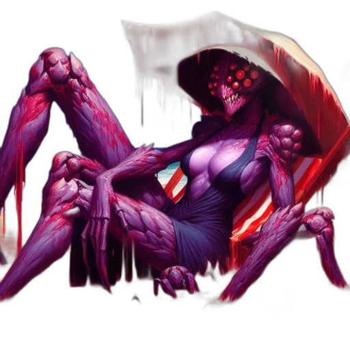 creature, concept art, fantasy art, comic book art transparent PNG cut-out