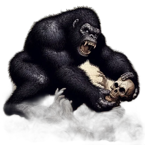 animal, creature, photorealistic, concept art transparent PNG cut-out