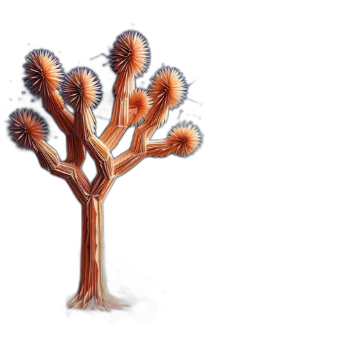 tree, hair, crown, staff transparent PNG cut-out