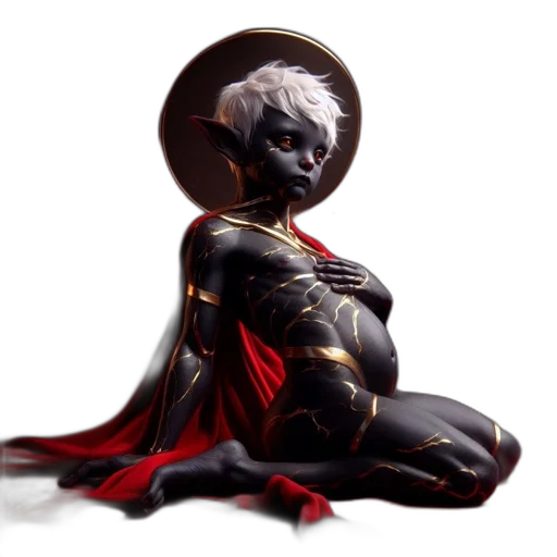 crown, dress, concept art, fantasy art transparent PNG cut-out