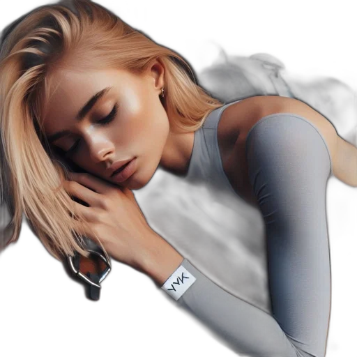 jewelry, jacket, dress, face transparent PNG cut-out