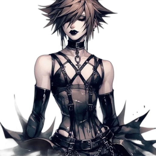 mask, staff, weapon, dress transparent PNG cut-out