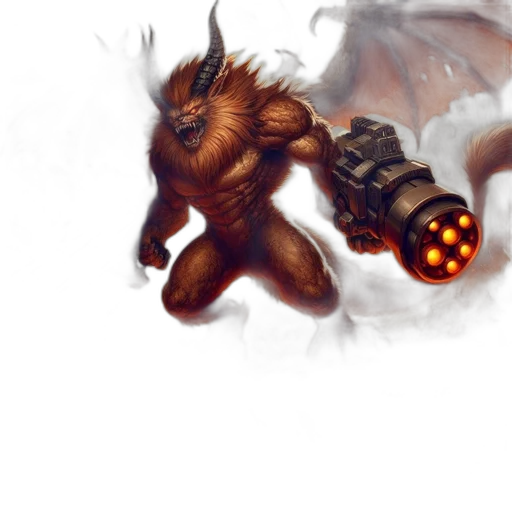 dragon, creature, staff, fantasy art transparent PNG cut-out