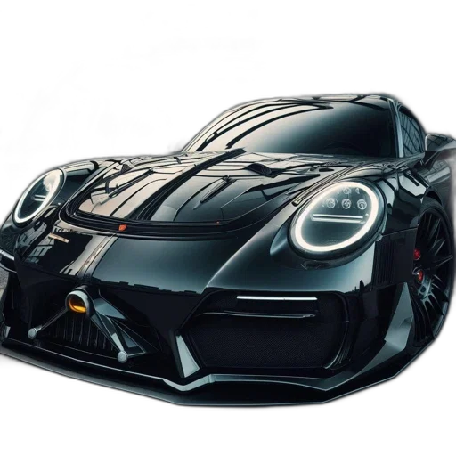 car, weapon, animal, photorealistic transparent PNG cut-out