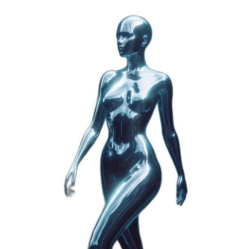 robot, dress, creature, jewelry transparent PNG cut-out