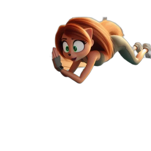 creature, animal, hair, weapon transparent PNG cut-out