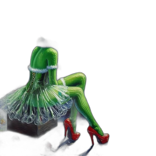 dress, bottle, shoes, robot transparent PNG cut-out