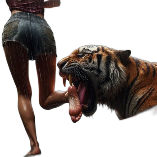 animal, creature, concept art, photorealistic transparent PNG cut-out