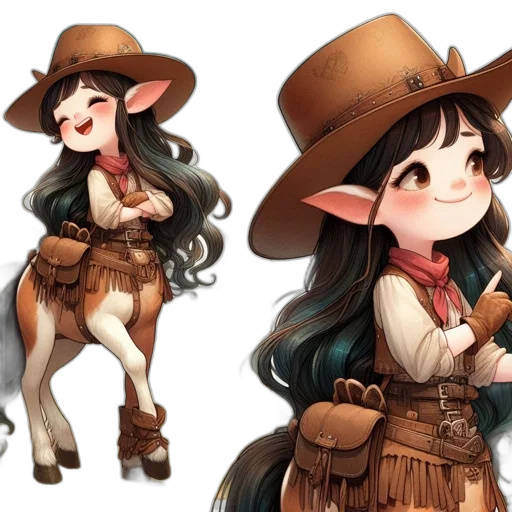 hat, staff, fantasy art, concept art transparent PNG cut-out