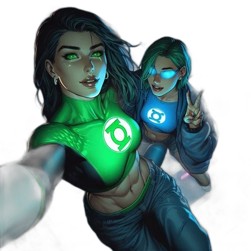 jacket, comic book art, concept art, fantasy art transparent PNG cut-out