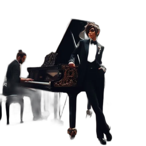concept art, photorealistic, 3d render, pixel art transparent PNG cut-out